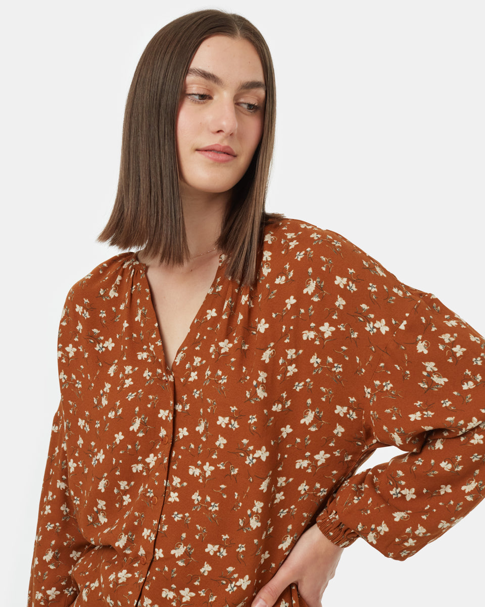 EcoWoven Crepe Blouse-4