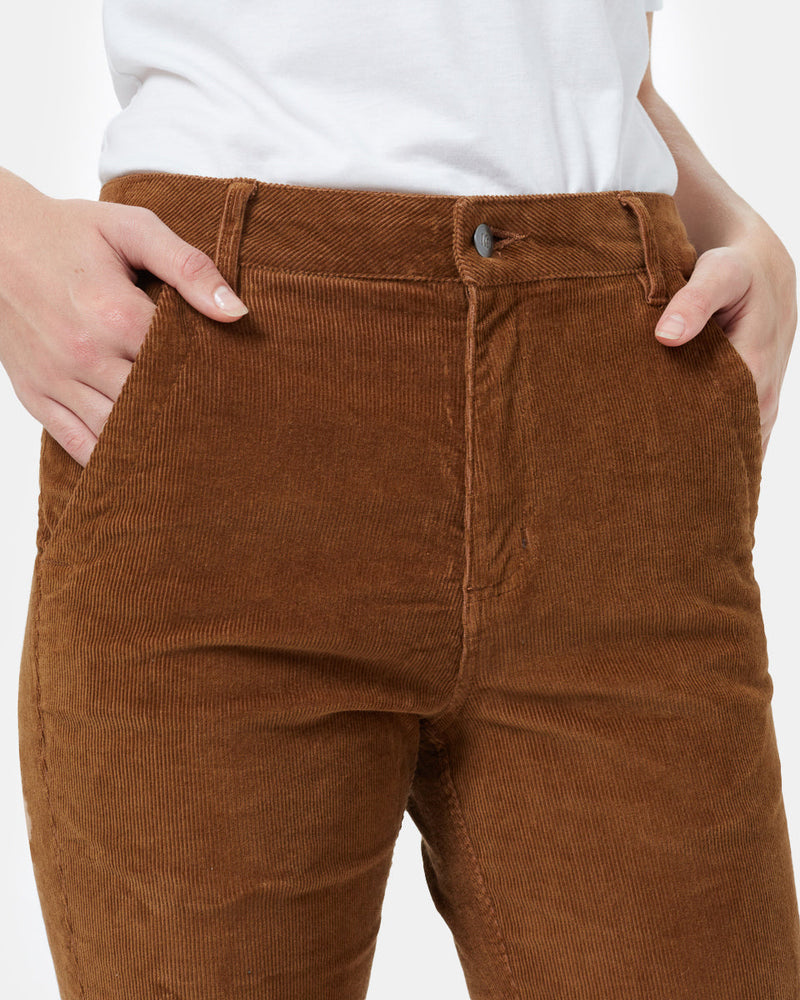 Corduroy Cropped Straight Leg Pant-4