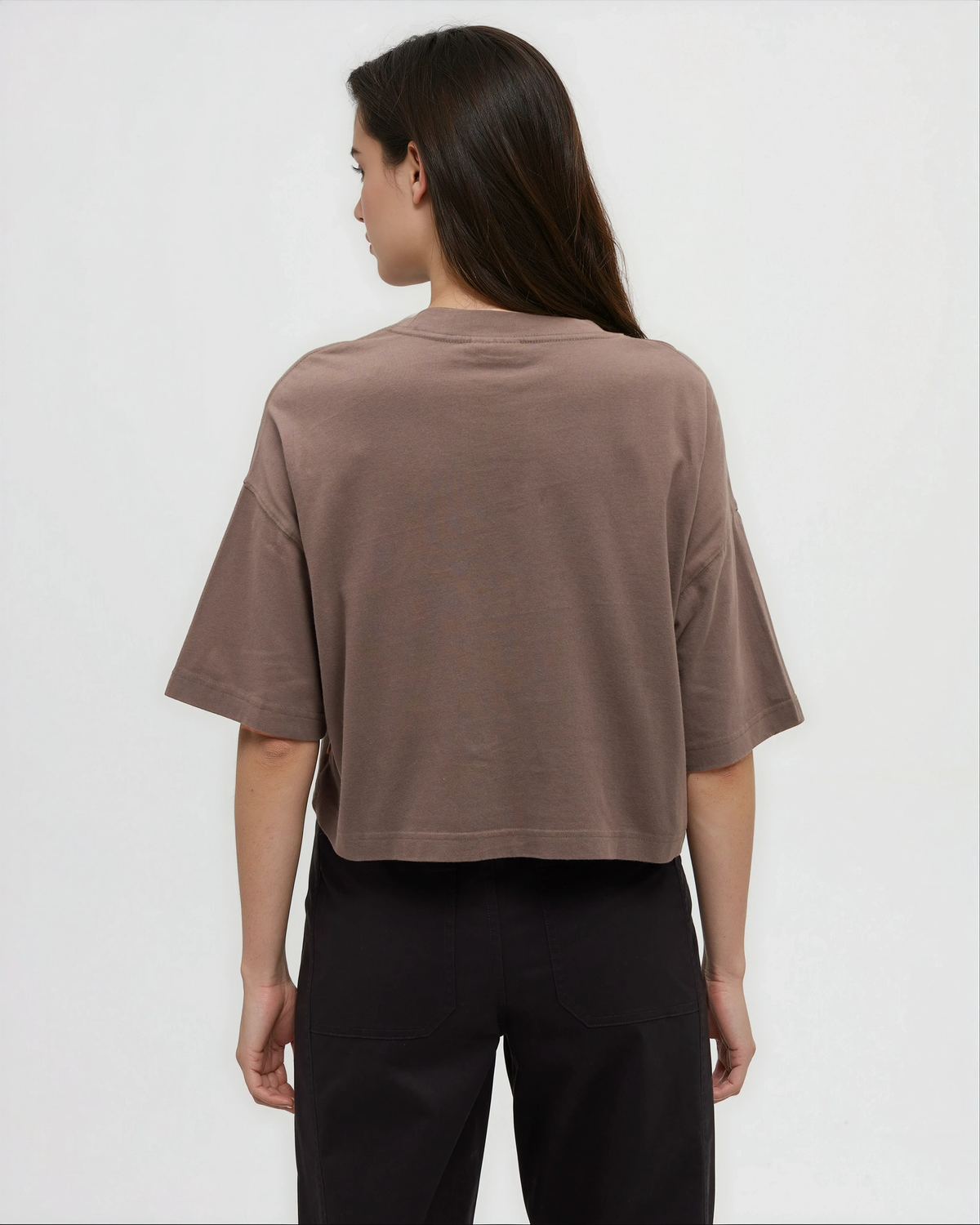 Parks Landscape Oversized Crop T-Shirt-3