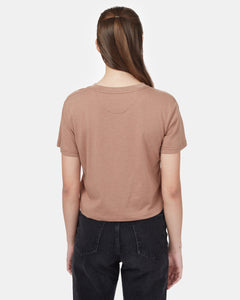 Earth First Cropped T-Shirt-3