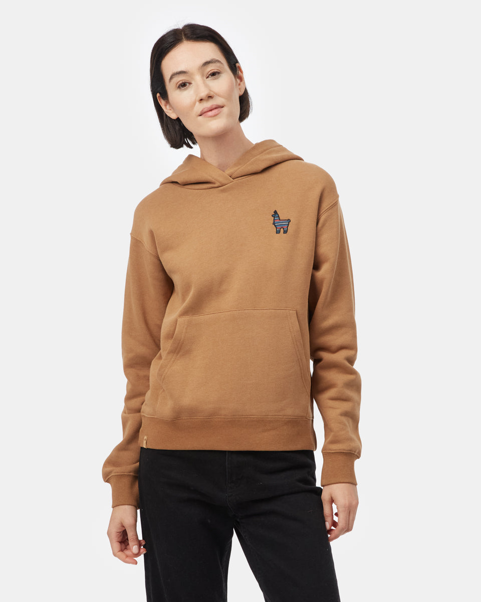 Peru Embroidered Llama Hoodie-2