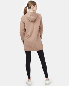 Oversized French Terry Hoodie Dress-3