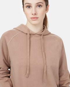 Oversized French Terry Hoodie Dress-5