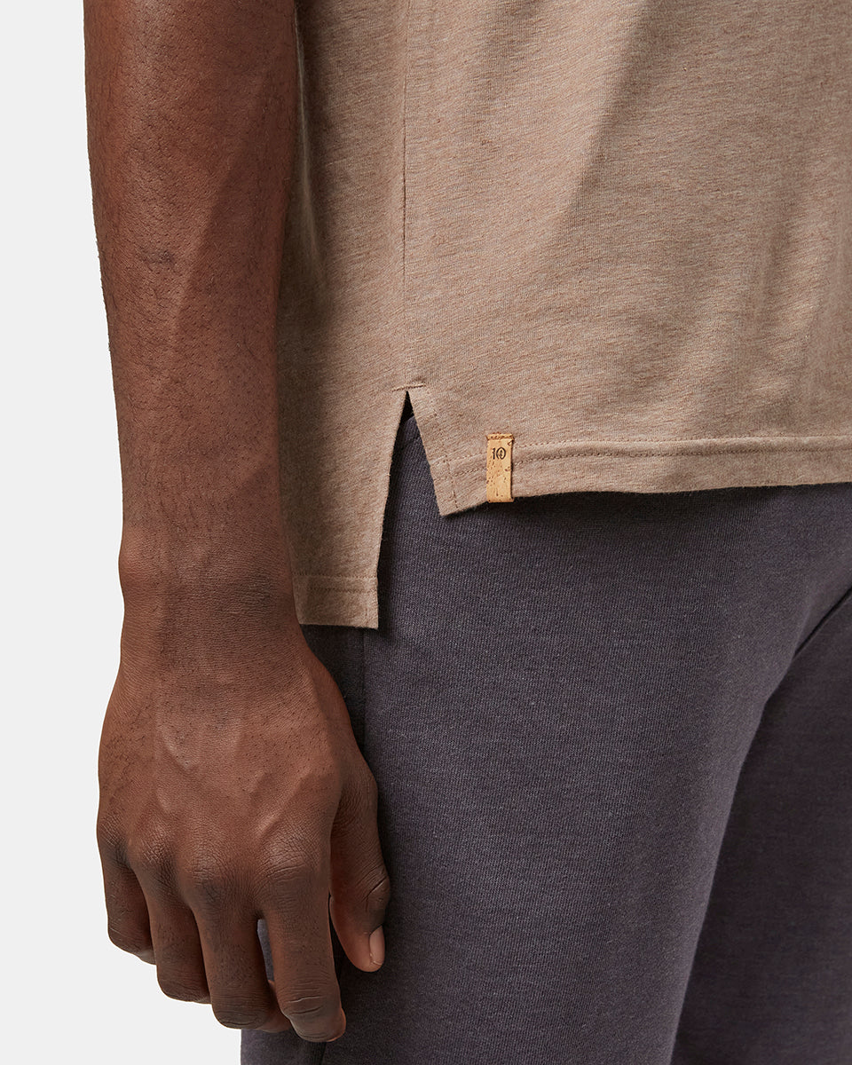 Hemp Step Hem T-Shirt-5