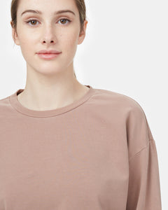French Terry Balloon Sleeve Crew-4