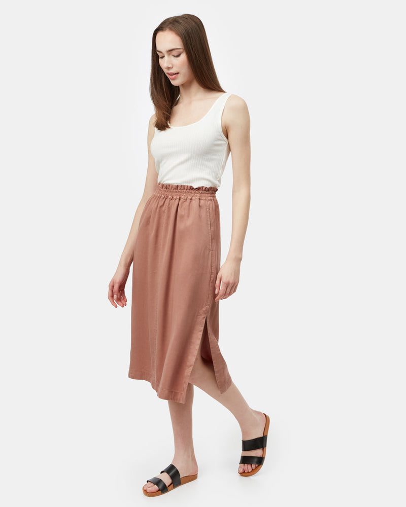 Tencel Midi Skirt-1