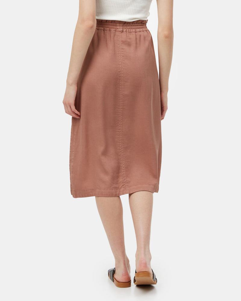 Tencel Midi Skirt-3