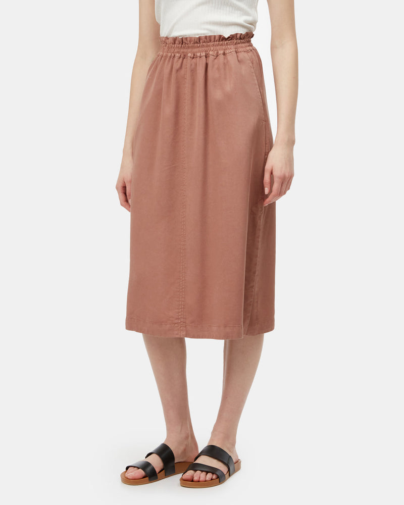 Tencel Midi Skirt-2