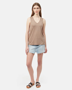 TreeBlend V-Neck Tank-2