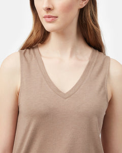 TreeBlend V-Neck Tank-4