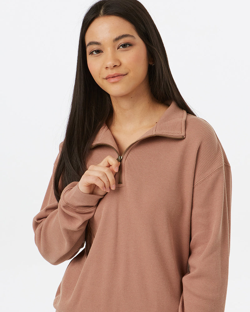 TreeWaffle Half Zip-4