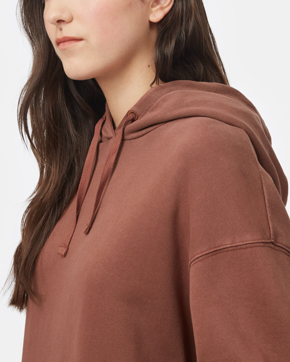 Organic Cotton French Terry Oversized Hoodie-4