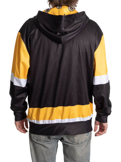 Boston Bruins Hockey Lace Hoodie-2