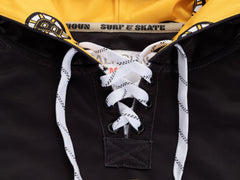Boston Bruins Hockey Lace Hoodie-3