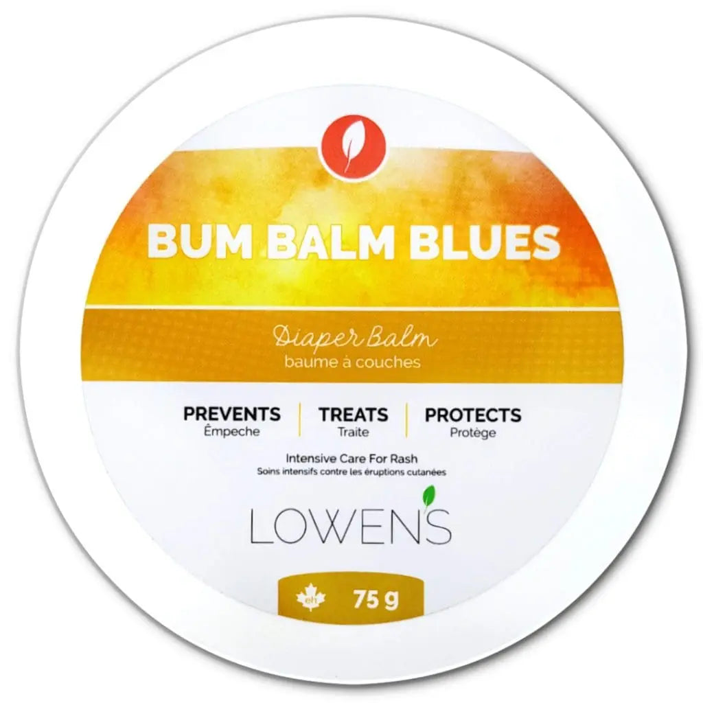Lowen's Award Winning Bum Balm Blues - Natural Diaper Balm-1