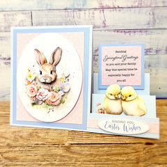 Décopatch Découpé à l'Emporte-Pièce – Poussins & Lapin (pack de 3)-5