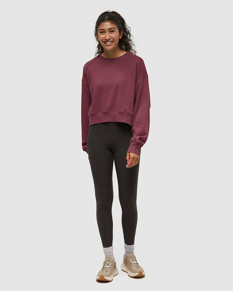 Bluffs Cropped Crew-2