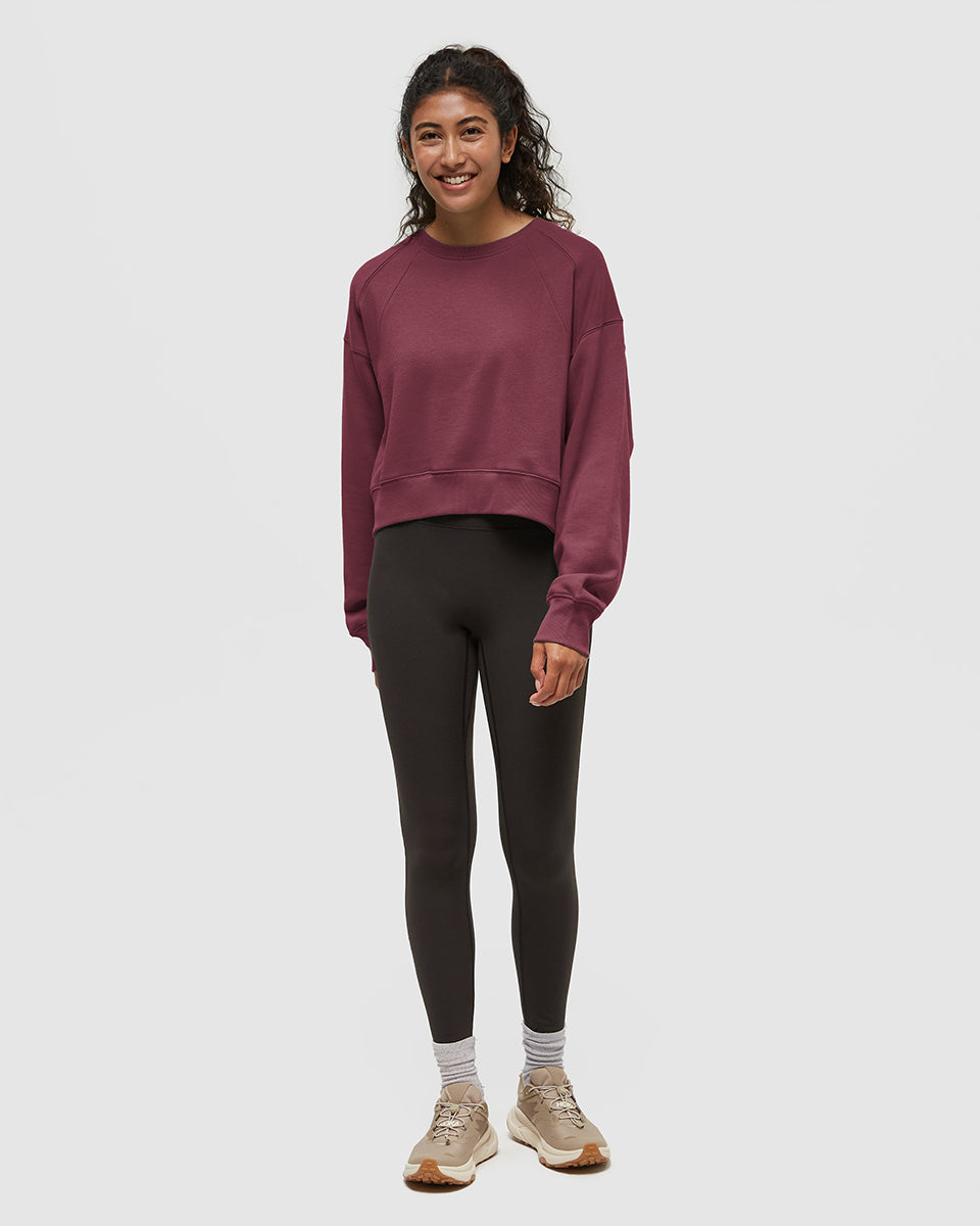 Bluffs Cropped Crew-2