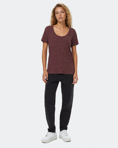 Hemp Scoop Neck T-Shirt-1