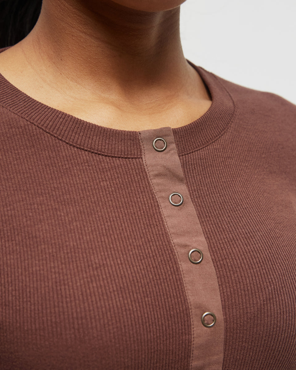 Rib Snap Placket Henley-4