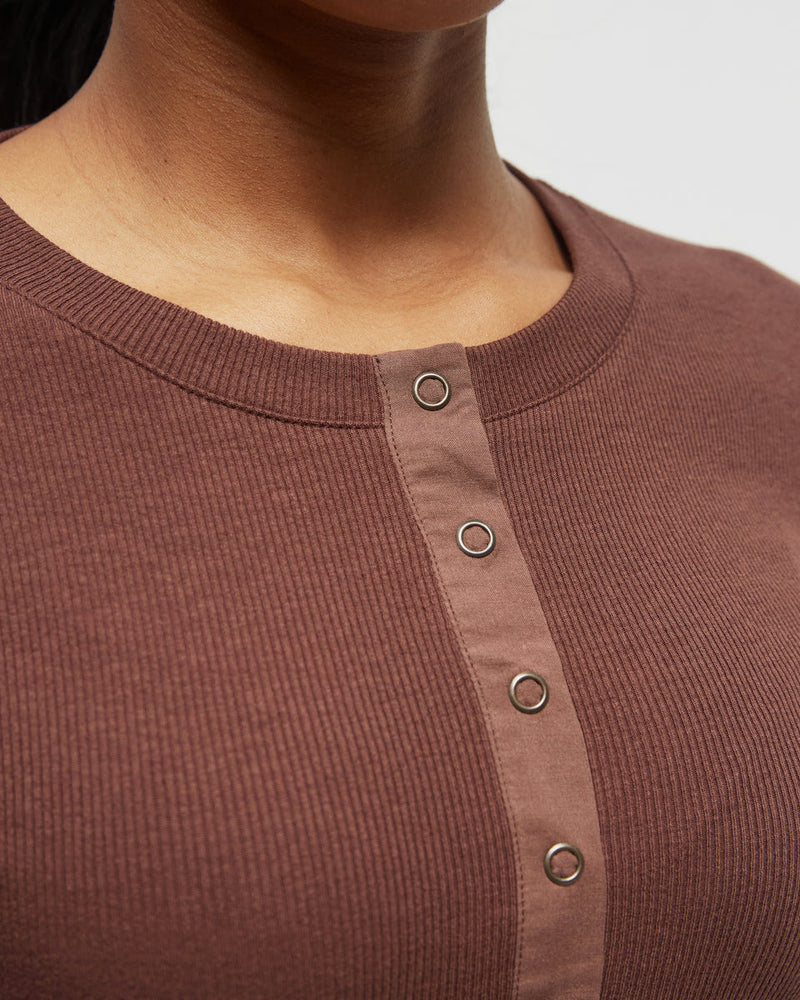 Rib Snap Placket Henley-4