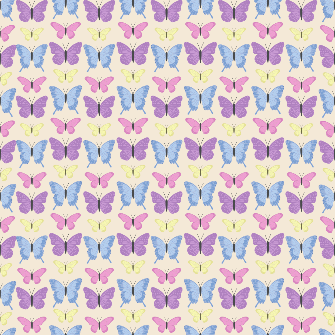 Bellora Butterfly Prints Adhesive Vinyl-1