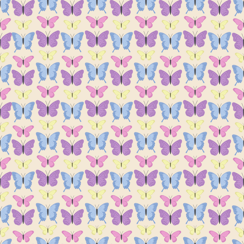Bellora Butterfly Prints Adhesive Vinyl-1