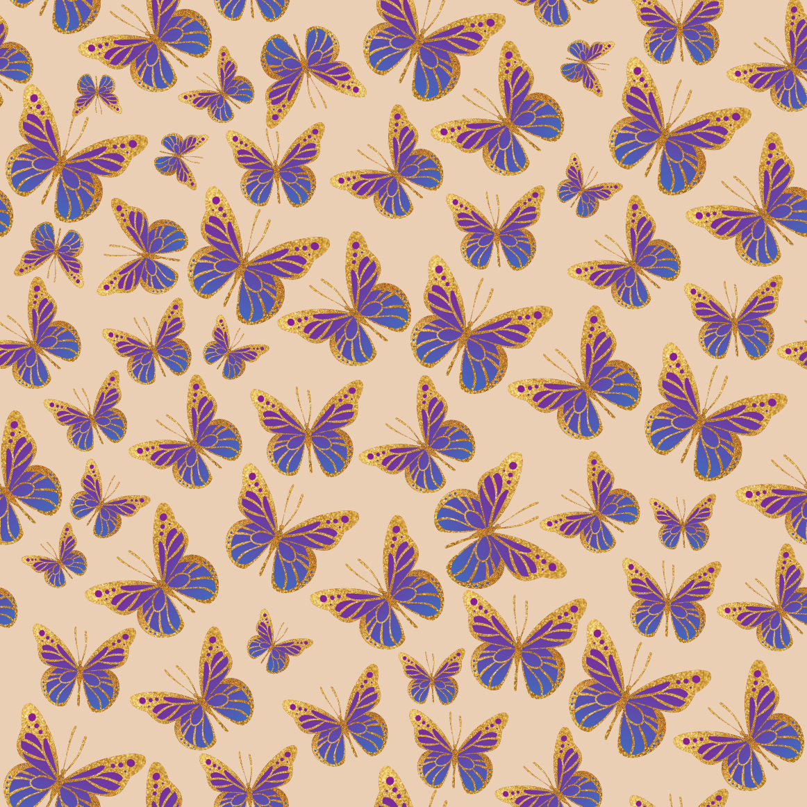 Blue Morpho Butterfly Prints Adhesive Vinyl-1