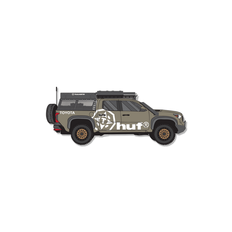 HUF x Toyota Trailhunter 'Tacoma' Sticker - Multi-1