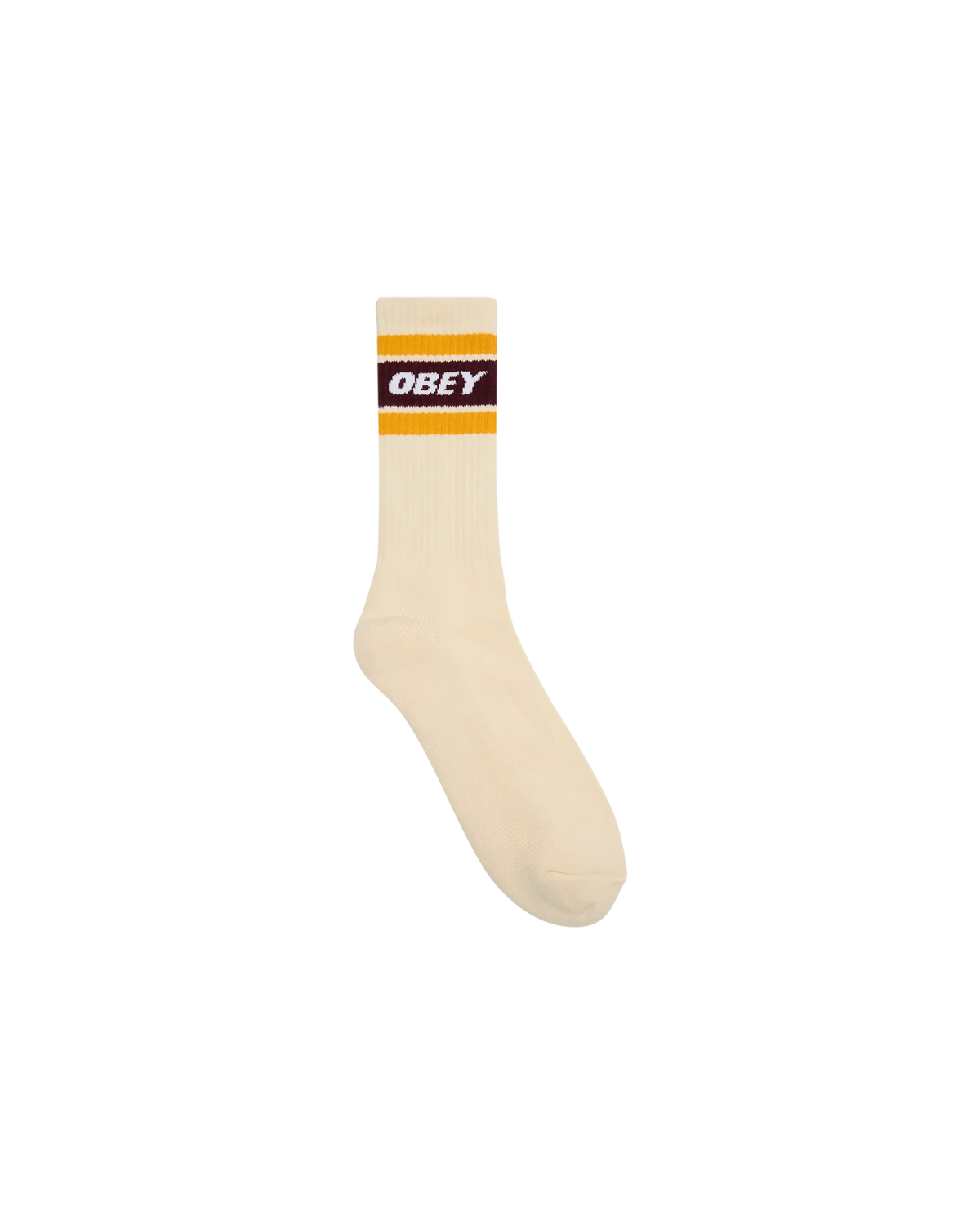 Obey 'Cooper II' Socks - Unbleached/Zinfandel-2