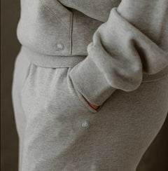 Organic Terry Women's Basics Side Seam Sweatpants | Cloudburst | Nest Designs-5