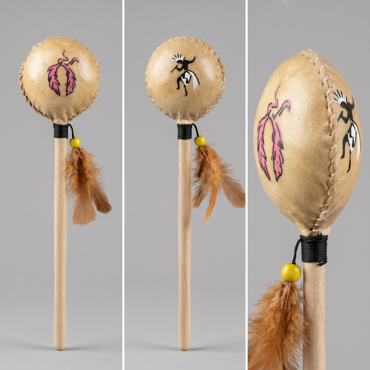 Handcrafted Ceremonial Rattle (11)