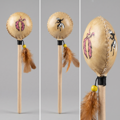 Handcrafted Ceremonial Rattle (11)-1