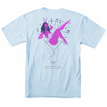 Color Bars X Playboy 'Casino' Tee - Light Blue-2
