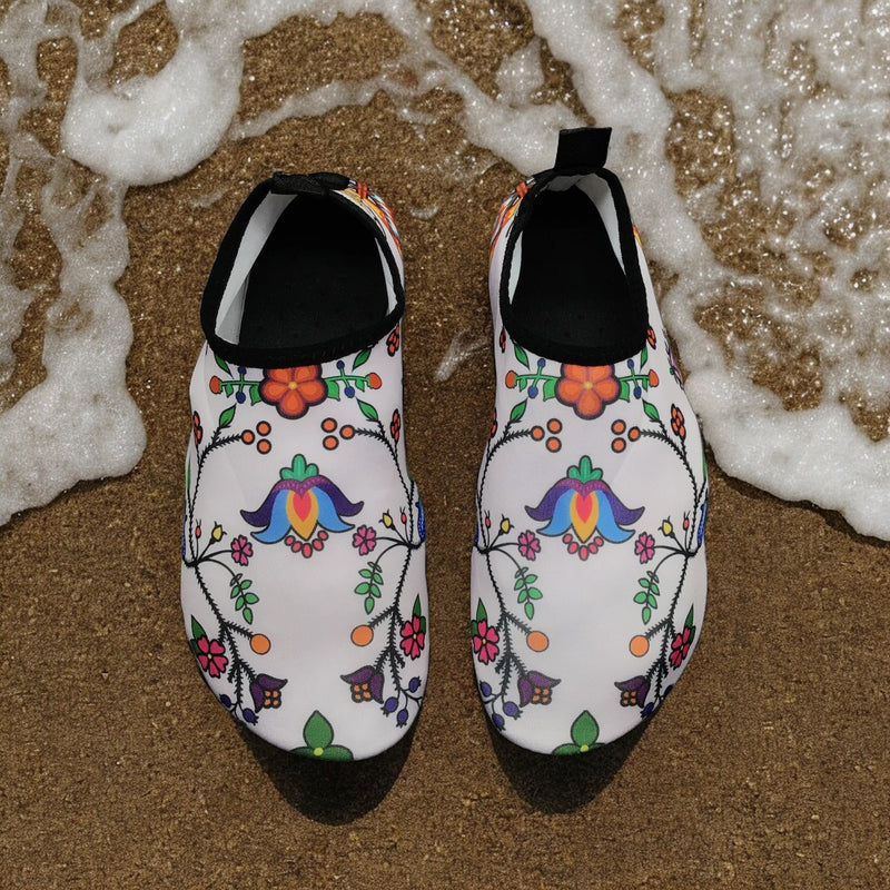 Petal Grace Aqua Shoes-3