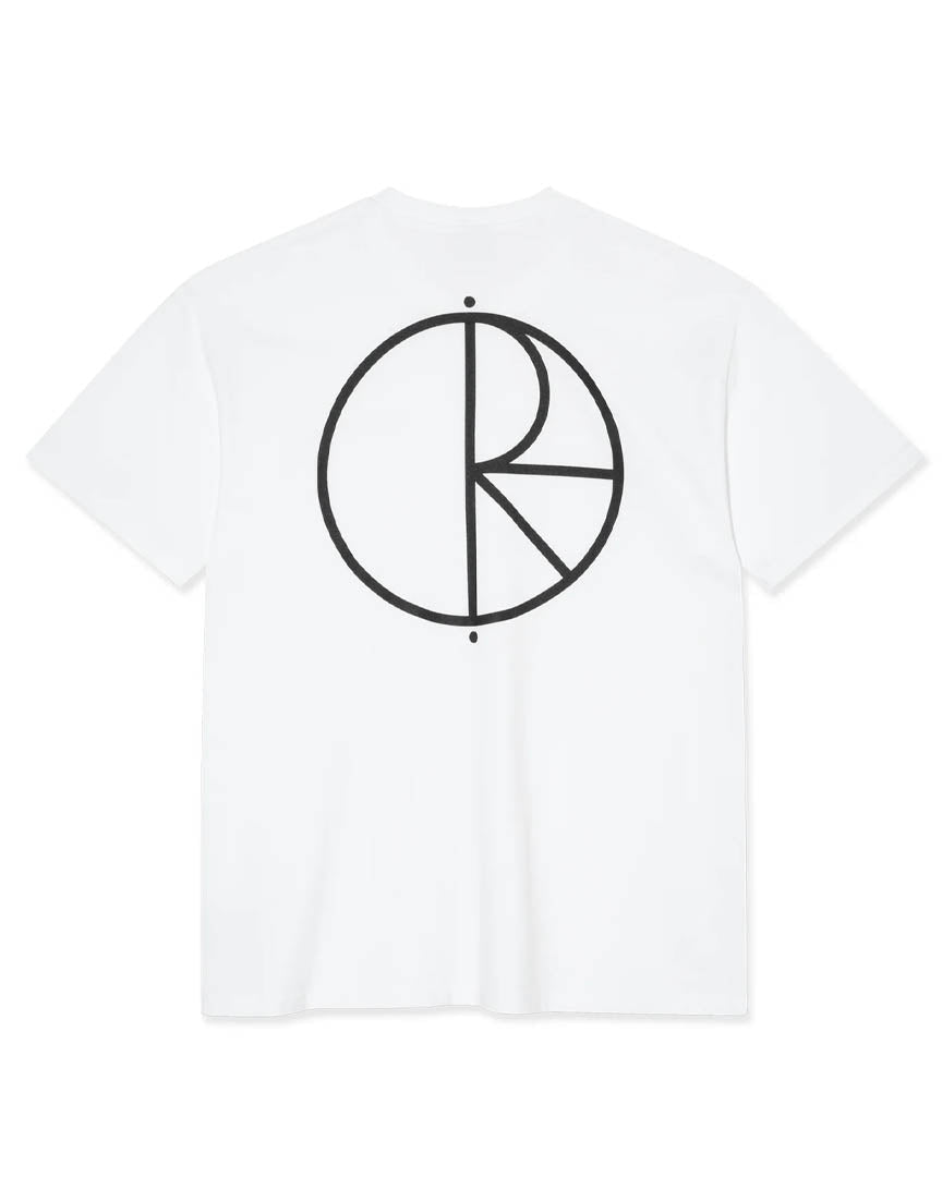 Polar Skate Co. 'Stroke Logo' Tee - White-2