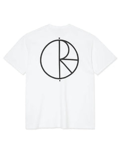 Polar Skate Co. 'Stroke Logo' Tee - White-2