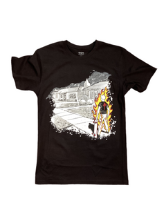 Red Dragon 'Suburbs' Tee - Black-1