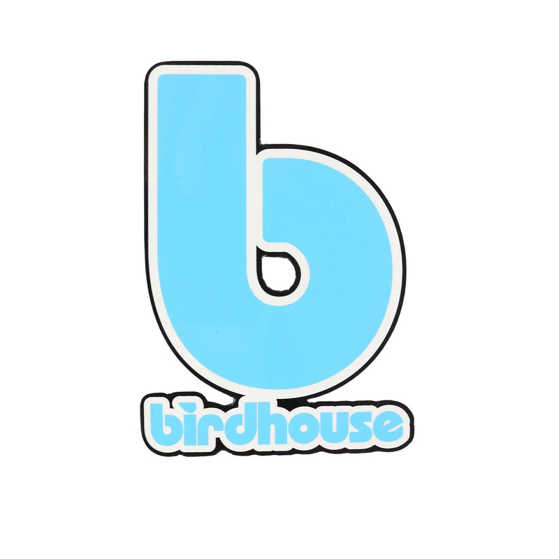 Birdhouse 'B Logo' Sticker - Blue-1