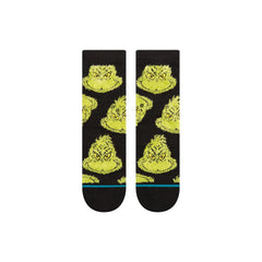 Stance x The Grinch 'Mean One' Socks - Black (KIDS)-1