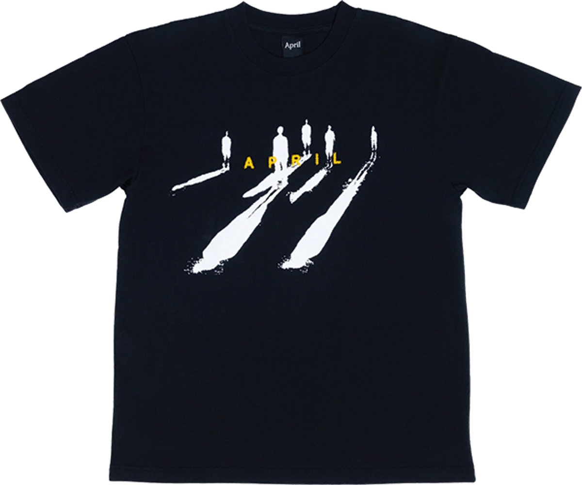 April Skateboards 'Shadow' Tee - Black-1