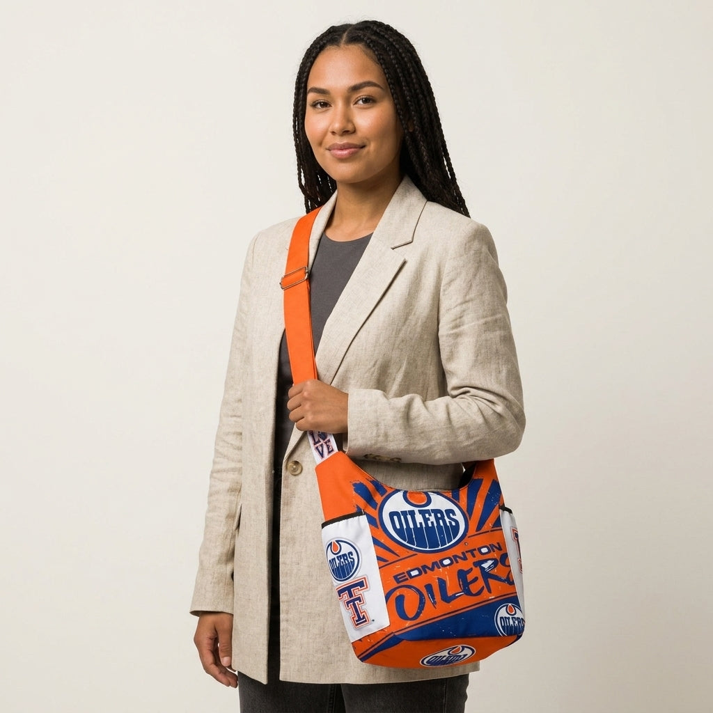 Blue Orange Oiler Crossbody Bag-2