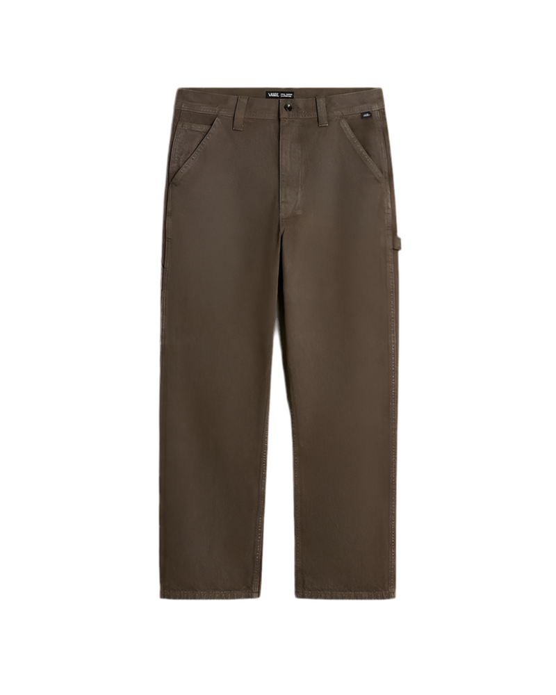 Vans 'Drill Chore Carpenter' Loose Jeans - Dark Brown-1