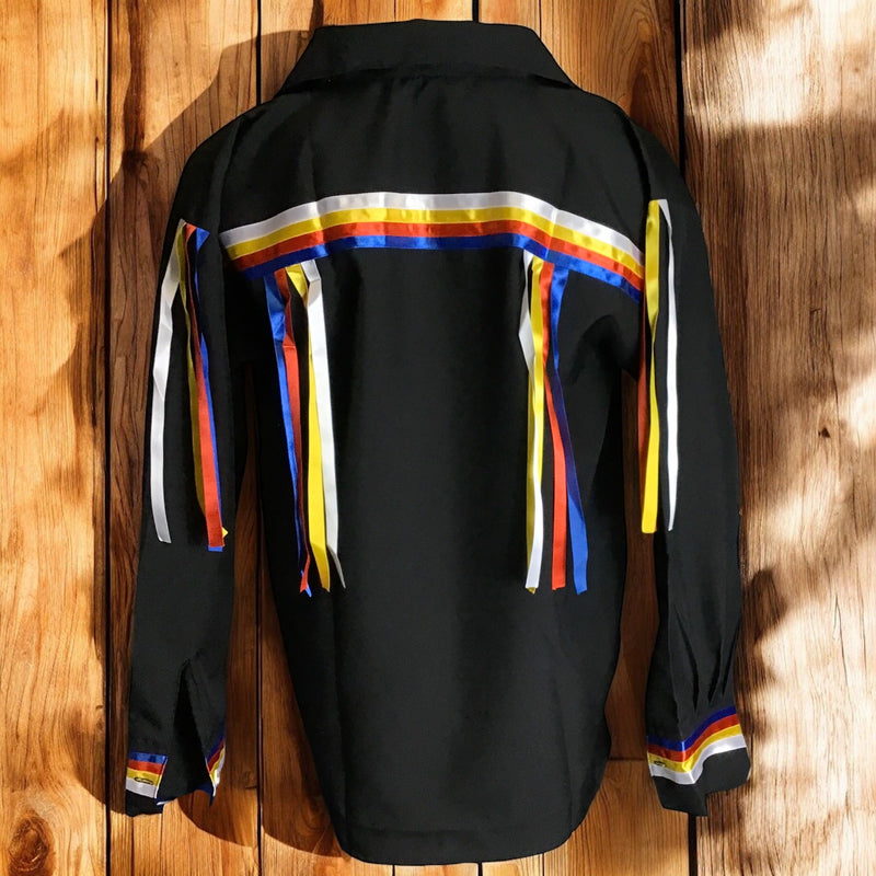 Black Ribbon Shirt-3