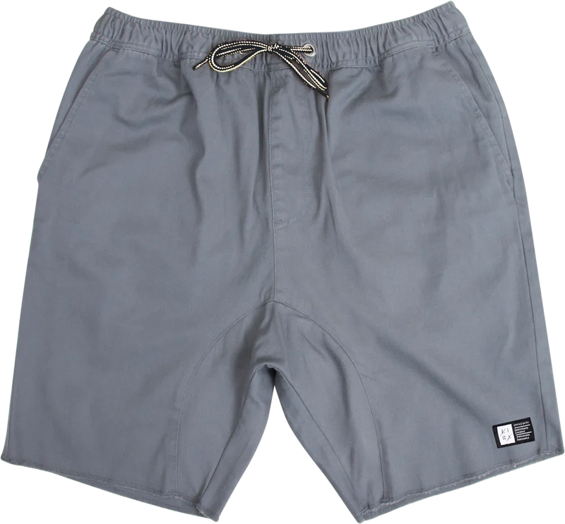 Lira 'Weekday' Elastic Waist Shorts - Grey (KIDS)-1