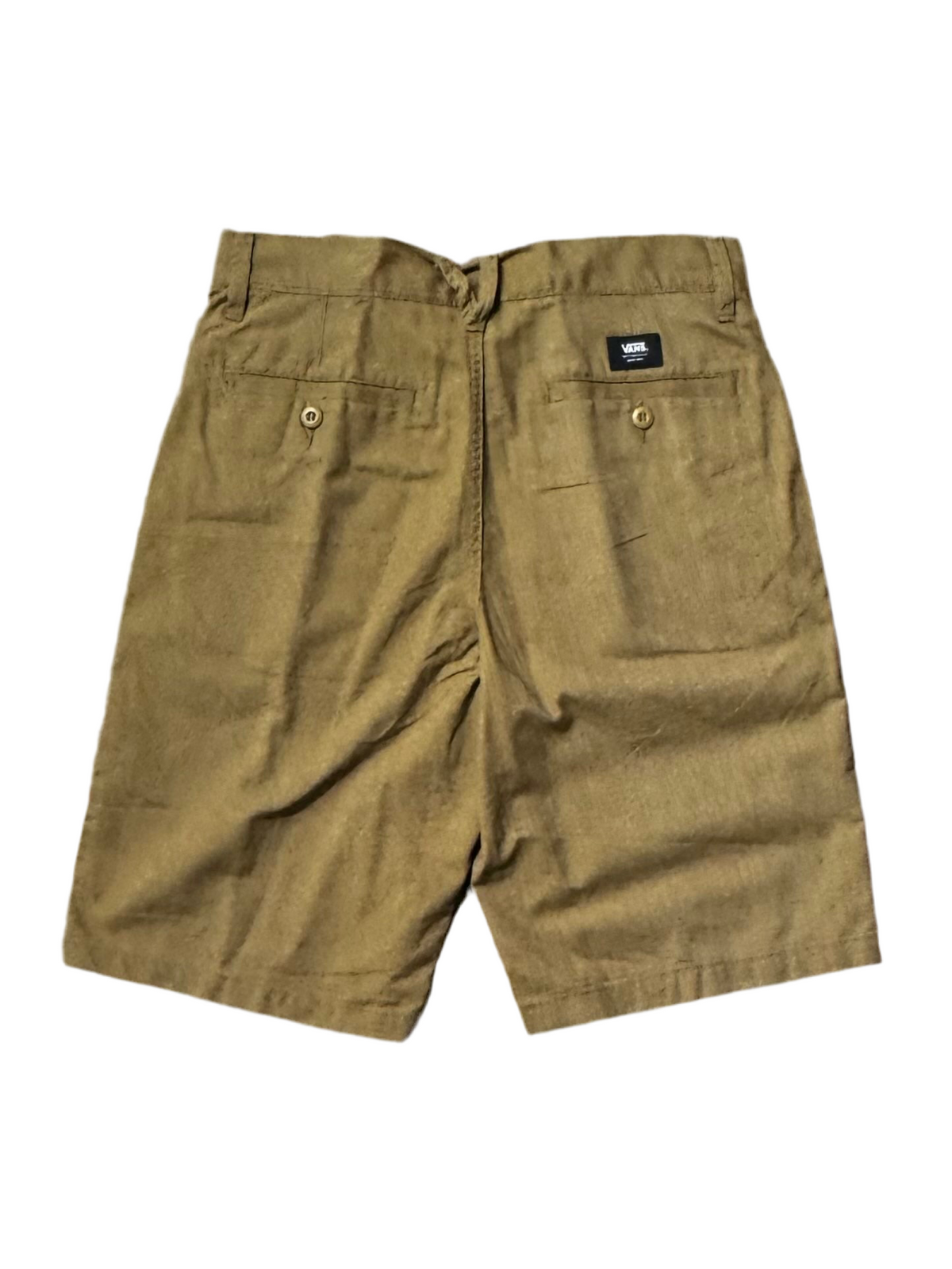 Vans 'Authentic' Chino Shorts - Beige-2