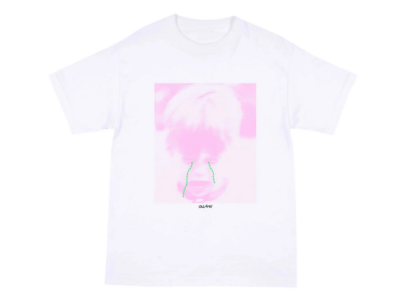 Quasi 'Crybaby' Tee - White-1