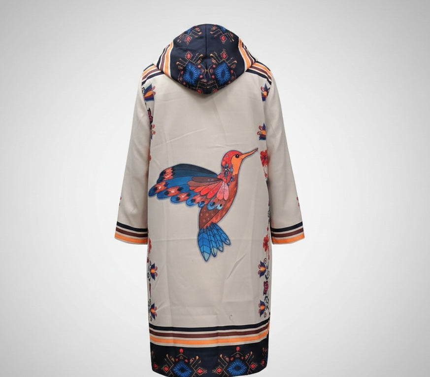 Aurora Hummingbird long coat-4