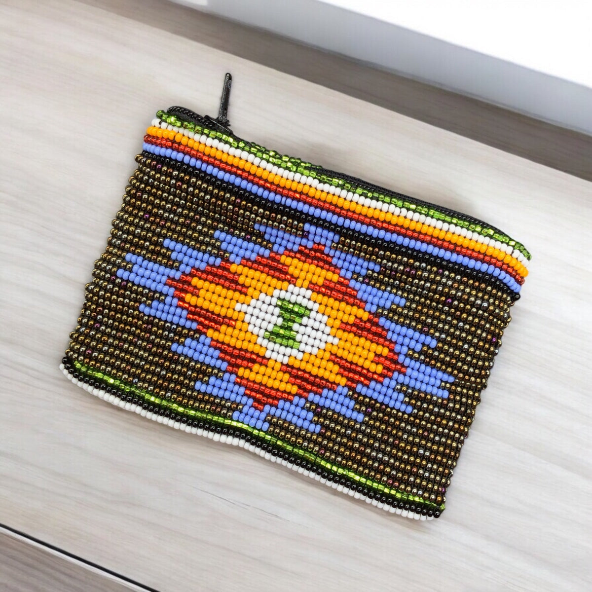 Star Beaded coin purse-7