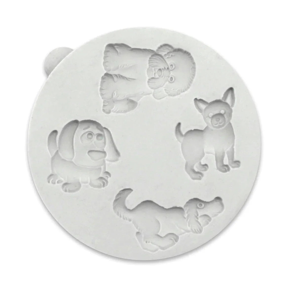 Miniature Puppies Silicone Mould-2